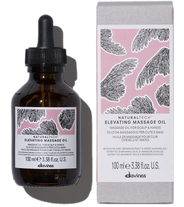Aceite masaje cuero cabelludo y manos Elevating Naturaltech de Davines NATURALTECH, Elevating Massage oil